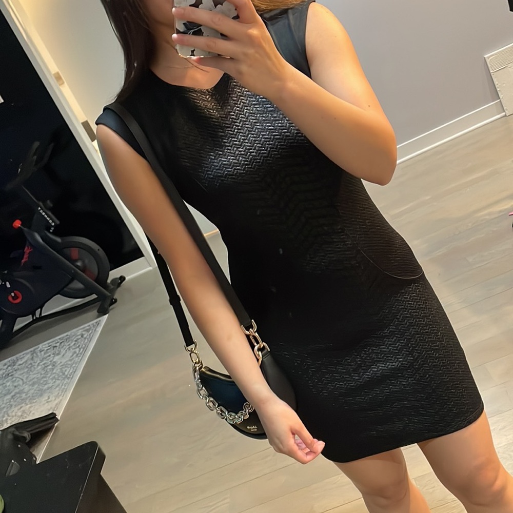 Black Ponte Dress